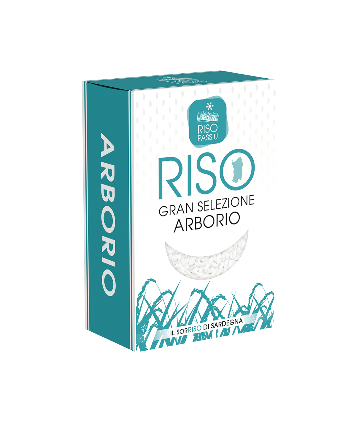 Riso arborio Passiu Il riso Arborio è una delle varietà più conosciute e apprezzate della tradizione italiana, si distingue per i suoi chicchi grandi, perlati e dalla forma allungata